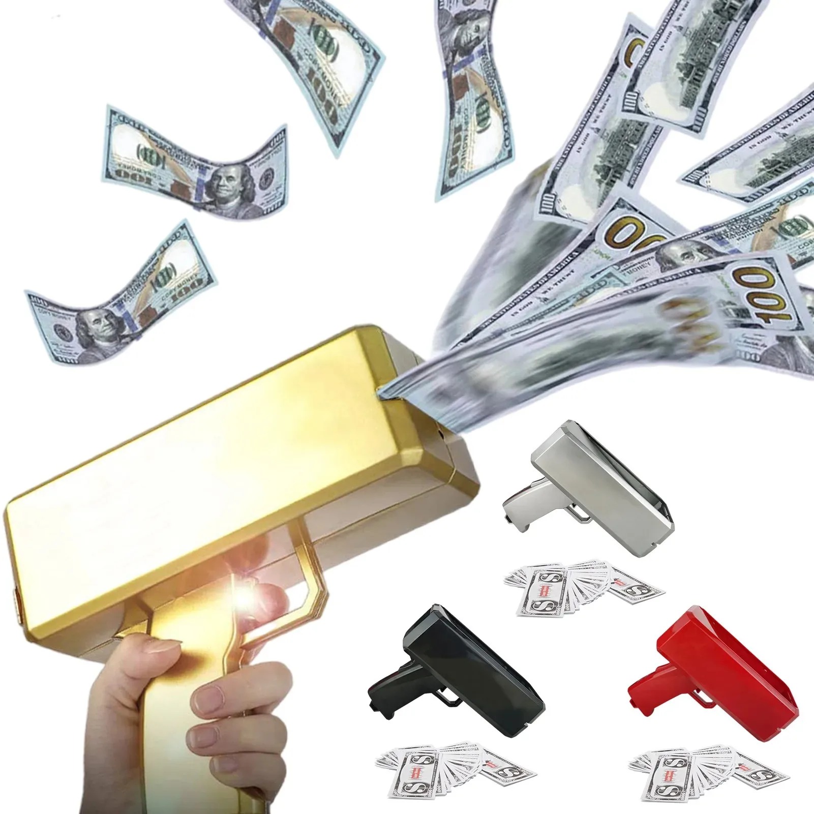 Kids Education Money - Tir d'argent pistolet jouet drôle jeu