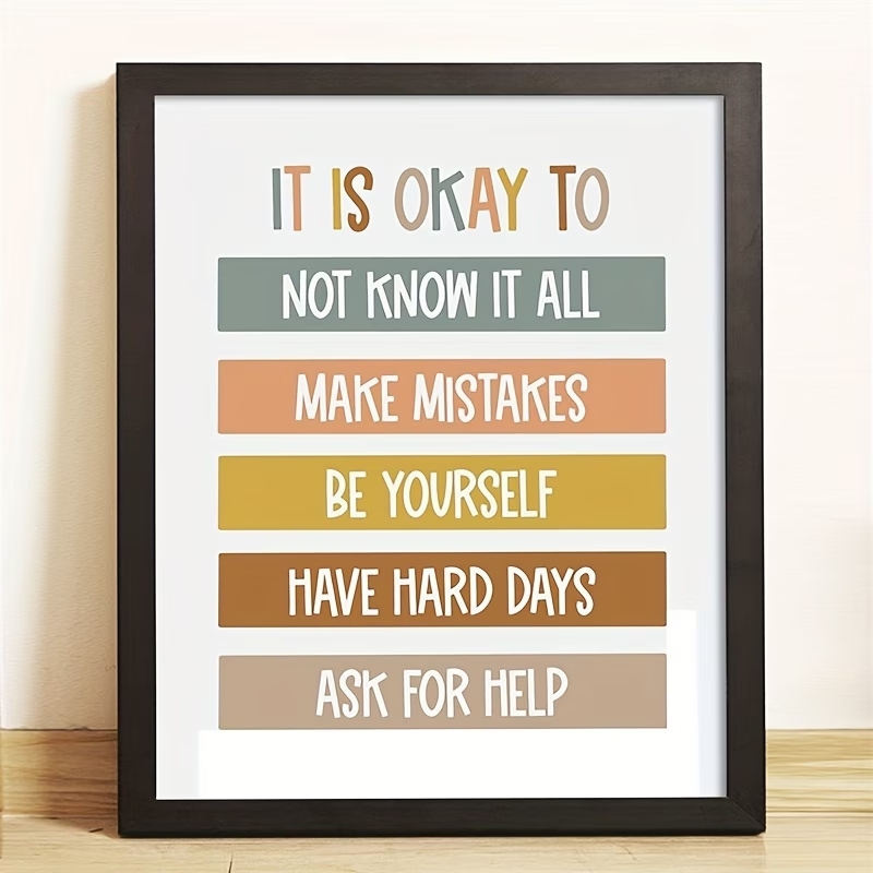 Kids Education Quote - Impression sur toile de citations éducatives