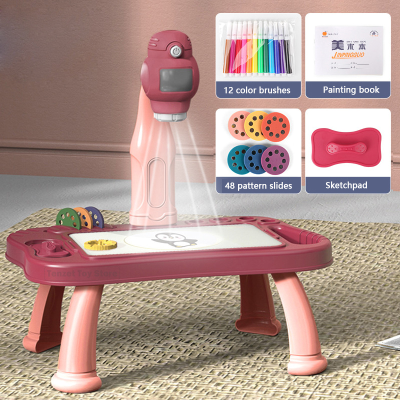 Kids Education Tools - Ensemble de Table de peinture pour