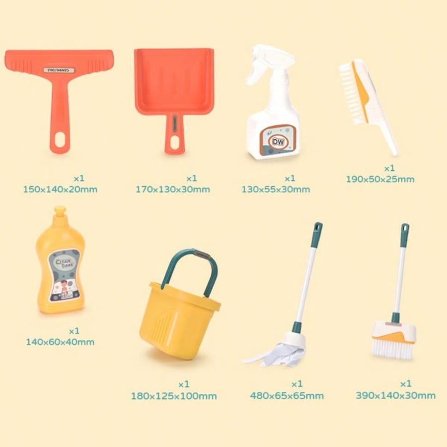 Ensemble d'outils de nettoyage - Kids Education Tools avis et prix
