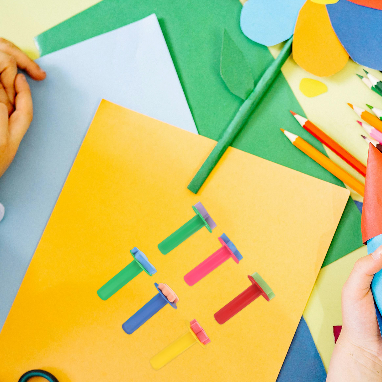 Lot de 6 tampons éponge pour e - Kids Education Tools avis et prix