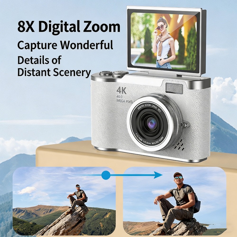 Caméra numérique portable 4K C - Kids Education News avis et prix