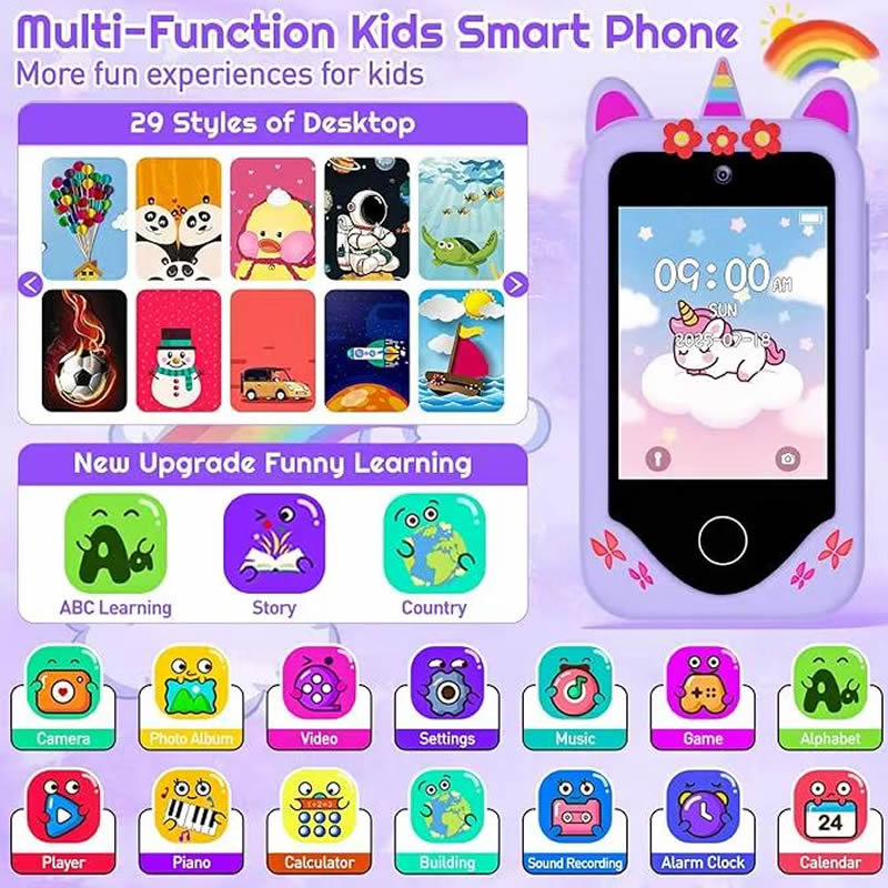 Téléphone intelligent pour enf - Kids Education News avis et prix