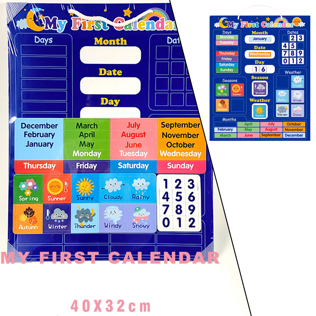 Cartes de calendrier Circle Le - Kids Education Center avis et prix