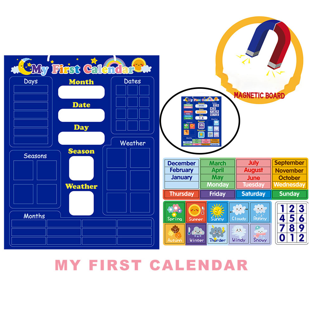 Cartes de calendrier Circle Le - Kids Education Center avis et prix