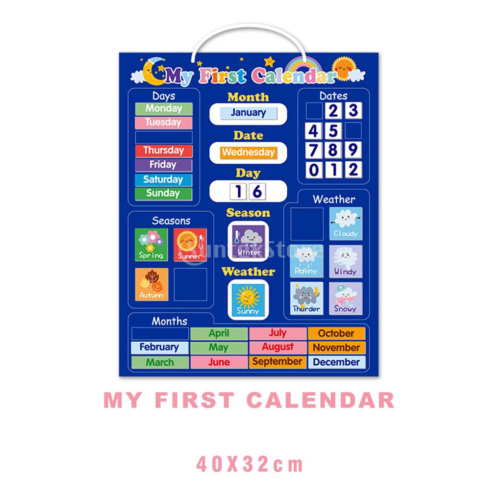 Cartes de calendrier Circle Le - Kids Education Center avis et prix