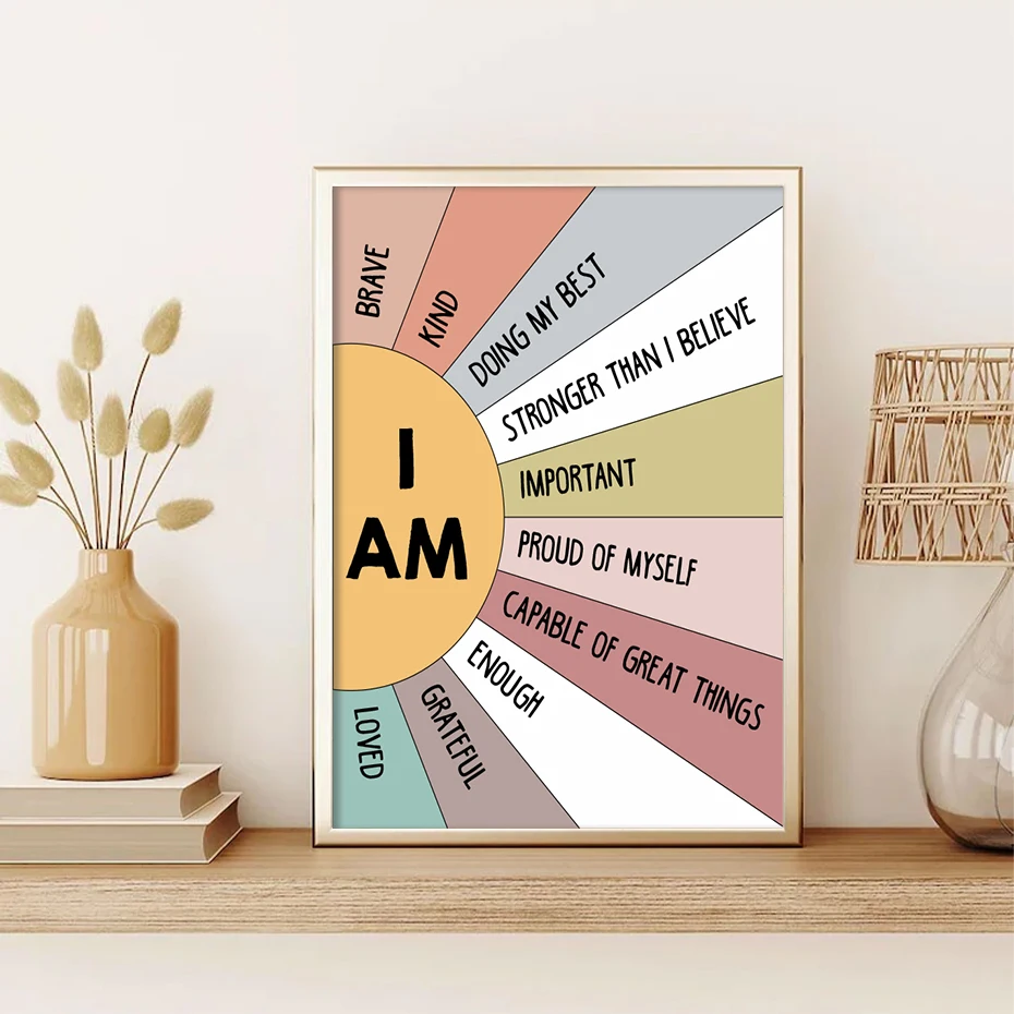 Affiche murale style Boho, 1 p - Kids Education Quote avis et prix
