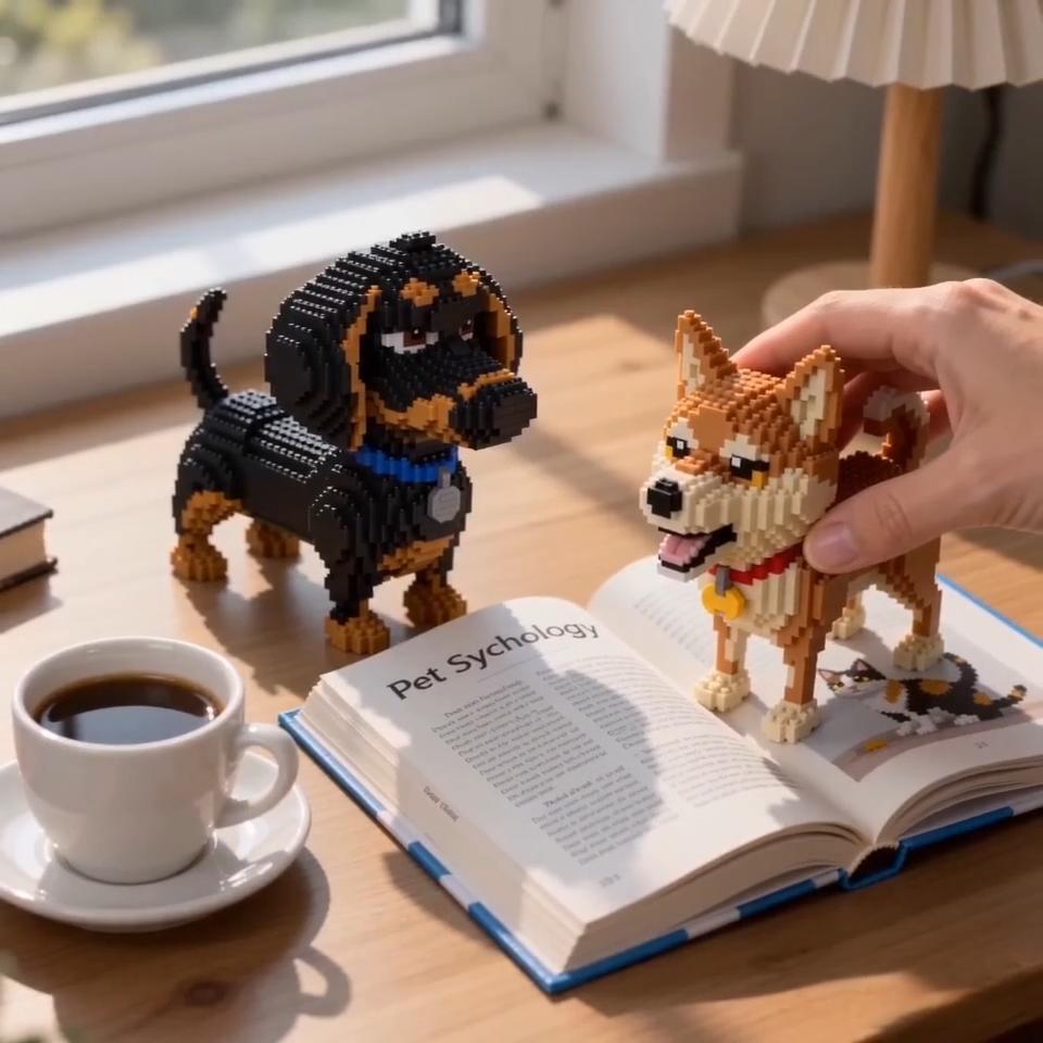 KNEW BUILT Shiba Inu chiens mo - Kids Education And Recreation avis et prix