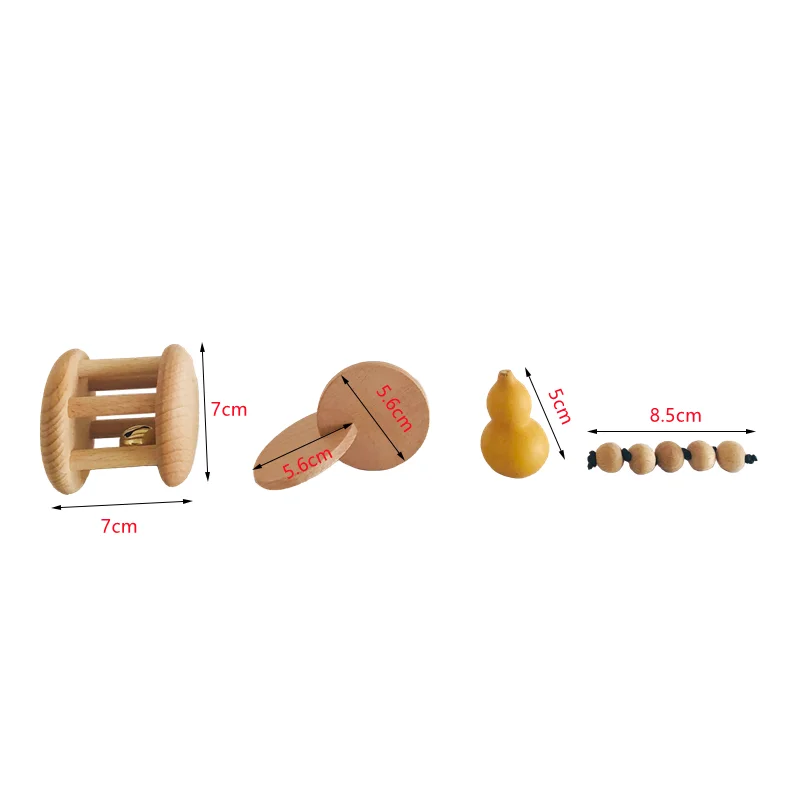 Hochet cloche en bois Montesso - Kids Education Tools avis et prix