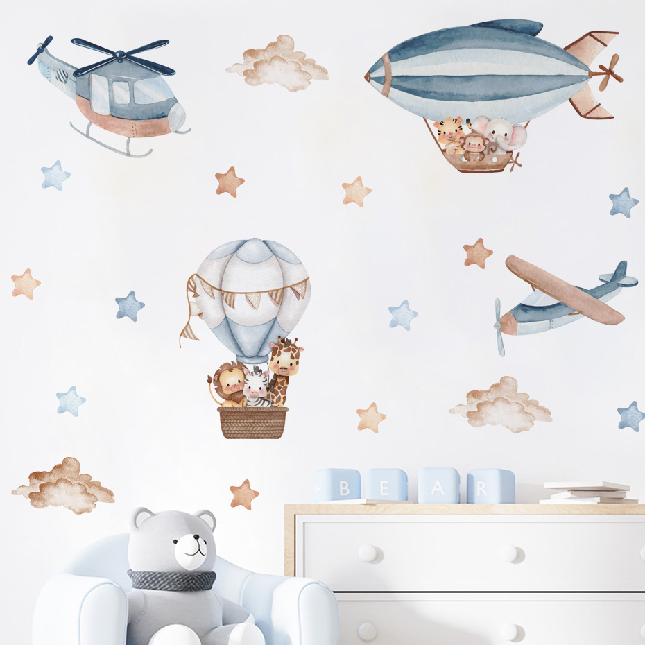 Autocollants muraux animaux aq - Kids Education Quotes avis et prix