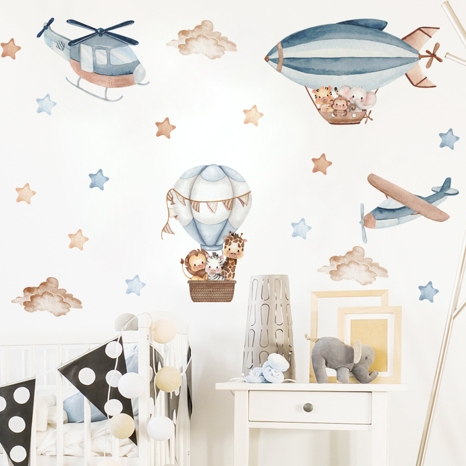 Autocollants muraux animaux aq - Kids Education Quotes avis et prix