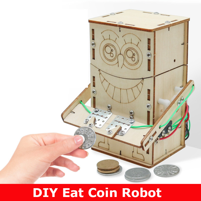 Robot à pièces de monnaie élec - Kids Education Money avis et prix