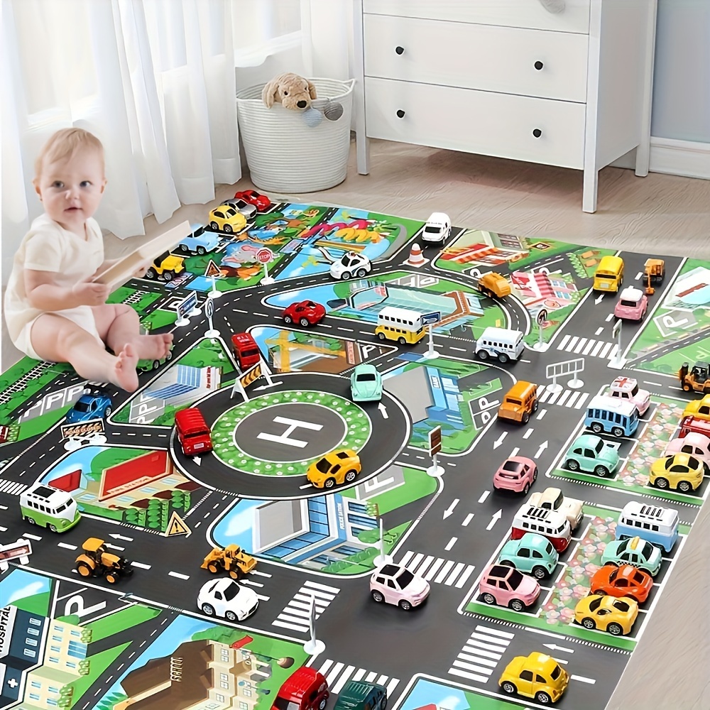 1 pièce, tapis de jeu de la ci - Kids Education Tools avis et prix