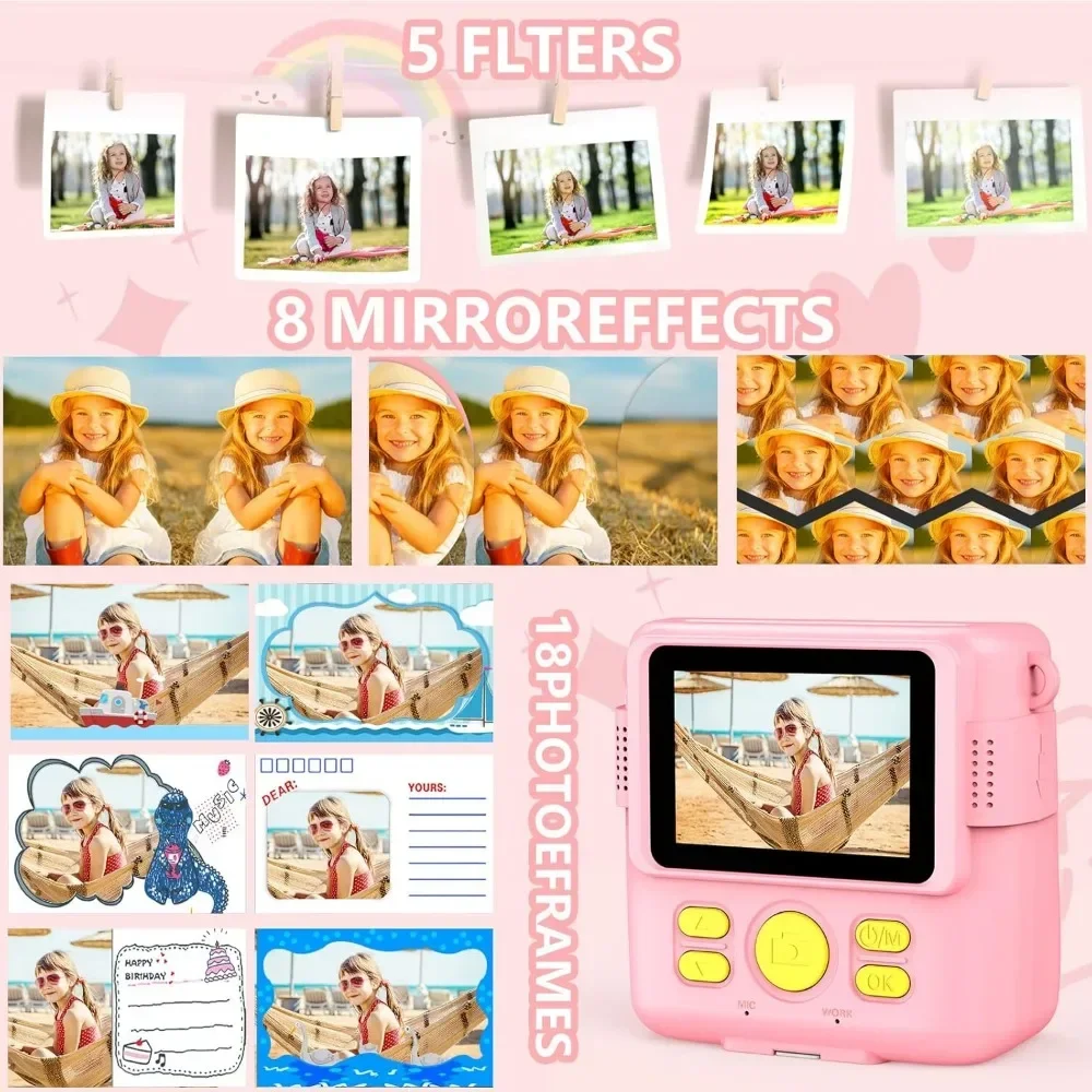 Appareil photo à impression in - Kids Education News avis et prix