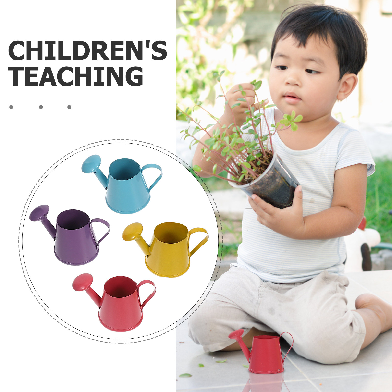 Ensemble de 4 mini-arrosoirs e - Kids Education Tools avis et prix