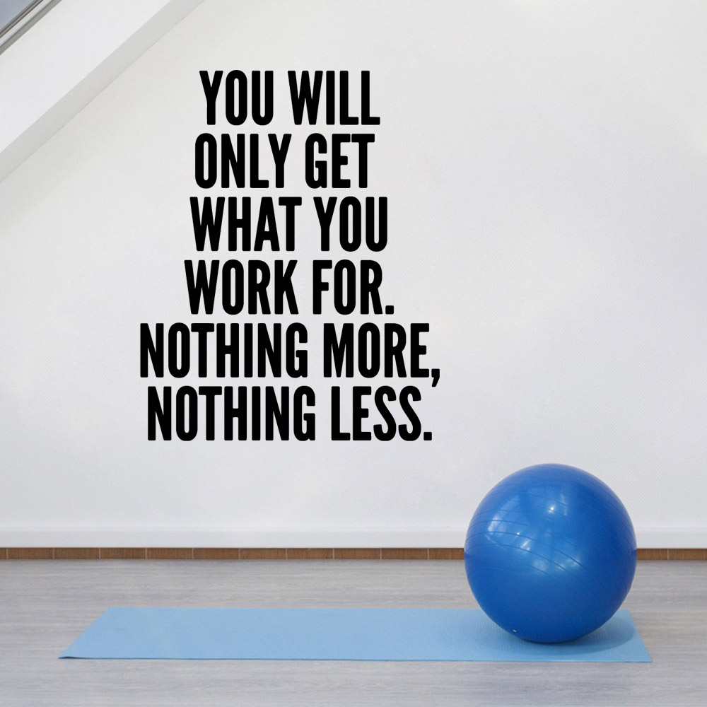 Livraison directe GYM mur Art  - Kids Education Quotes avis et prix
