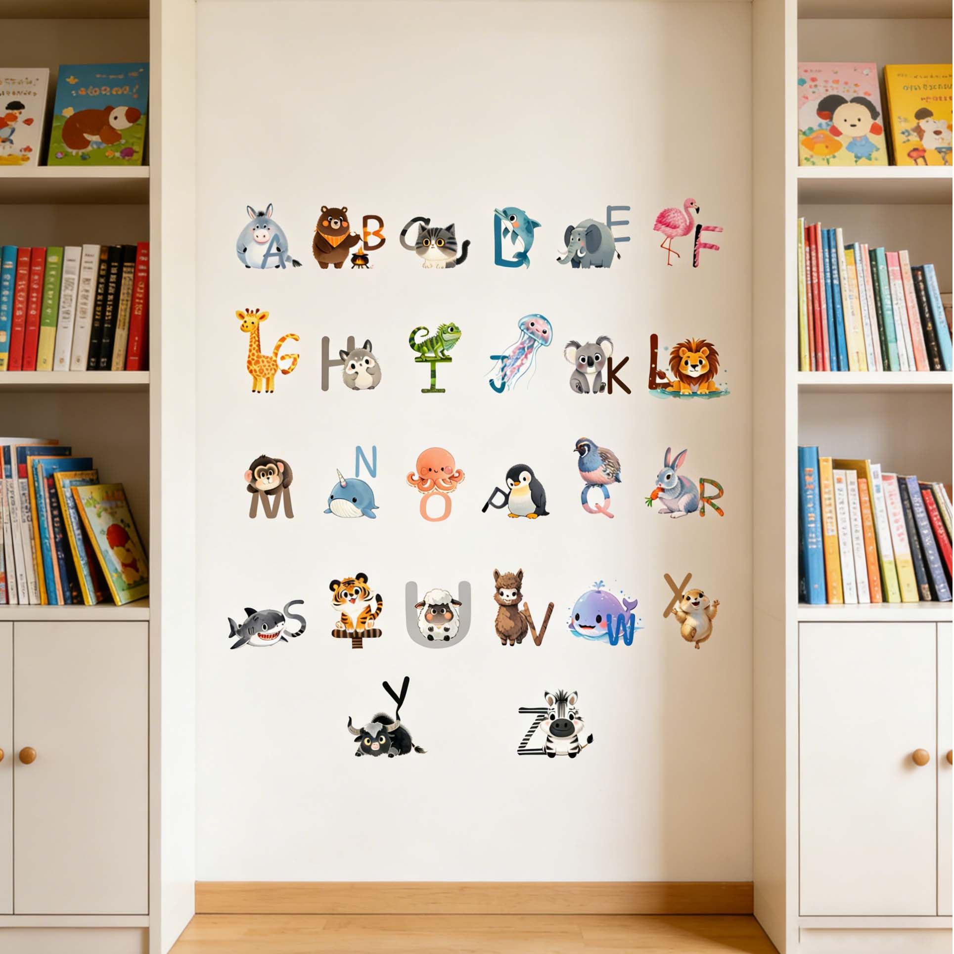 Autocollants muraux alphabet a - Kids Education Center avis et prix
