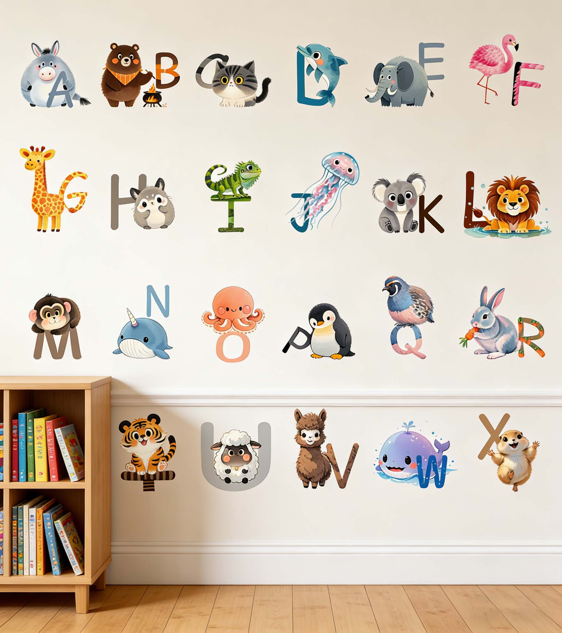 Autocollants muraux alphabet a - Kids Education Center avis et prix