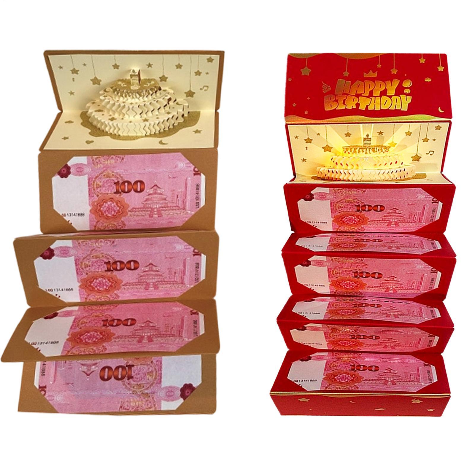 Enveloppe 3D Gâteau d'Annivers - Kids Education Money avis et prix